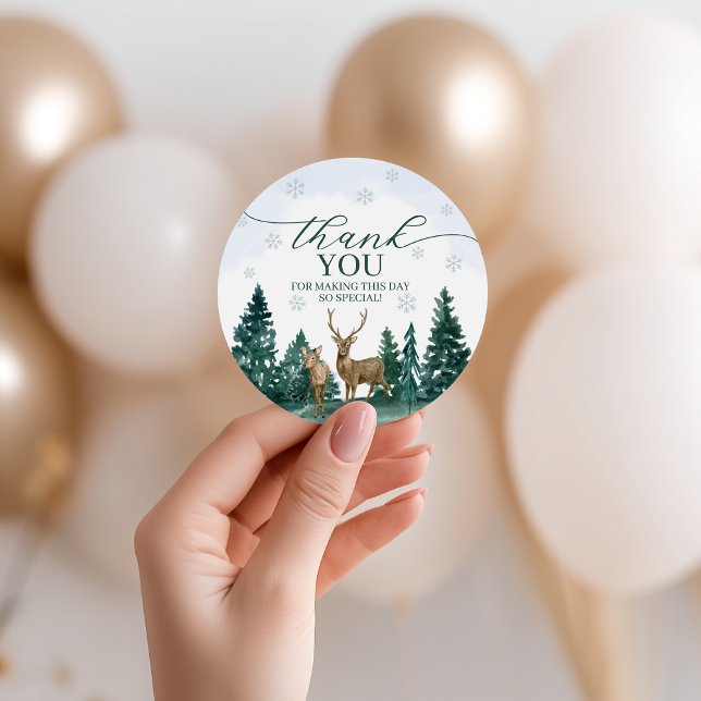 Etiqueta de Favor do Winter ONEderland (Criador carregado)