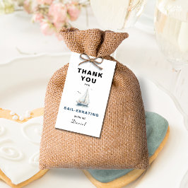 Etiqueta de Favor Náutico para Navegação Editável