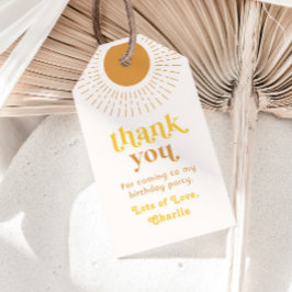 Etiqueta de favorecimento da Festa de aniversário