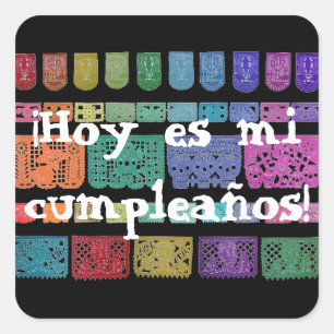 Etiqueta de Feliz Cumpleanos