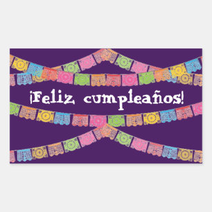 Etiqueta de Feliz Cumpleanos