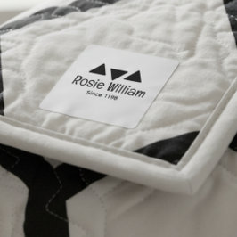 Etiqueta de Ferro Moderno Personalizado em Vestuár