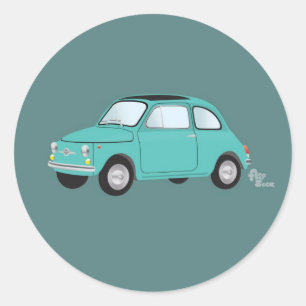 Etiqueta de Fiat 500