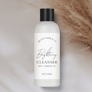 Etiqueta de Frasco do Logotipo Chic Mínimo Serum 4