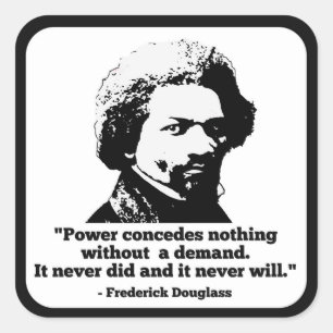 Etiqueta de Frederick Douglass