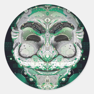 Etiqueta de Fsociety, lustrosa