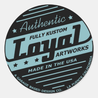 Etiqueta de Garagem Real