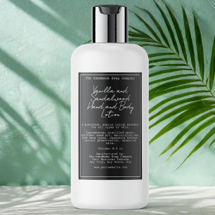 Etiqueta de Garrafa de Cosméticos à Prova de Água