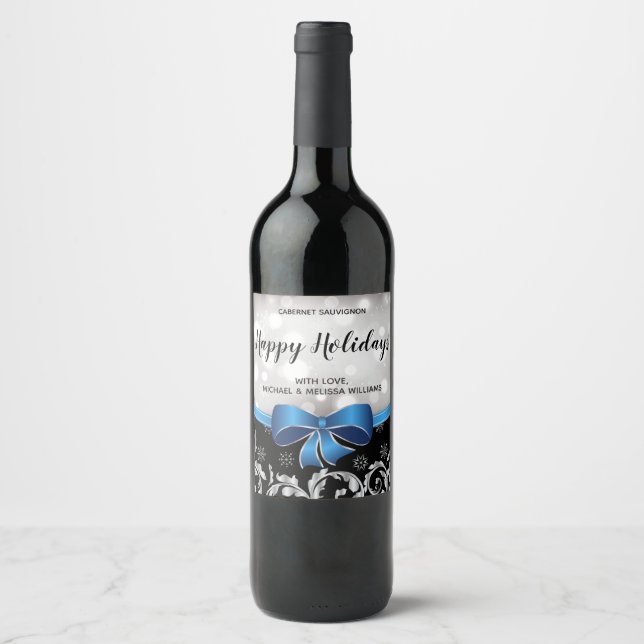 Etiqueta de Garrafa de Vinho Personalizado para Fe (Frente)