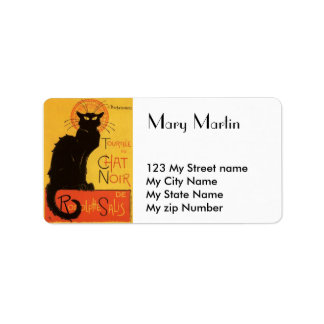 Etiqueta de Gato Preto,