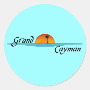 Etiqueta de Grande Caimão