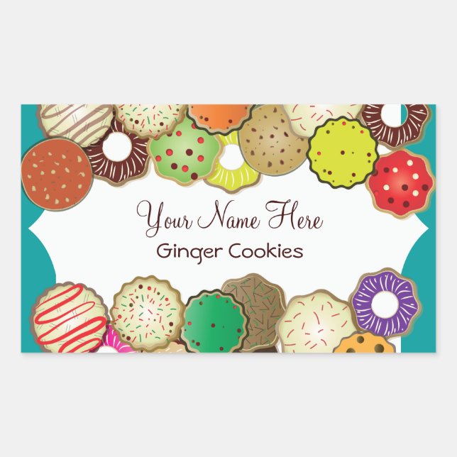 Etiqueta de Grupo de Troca de Cookies (Frente)