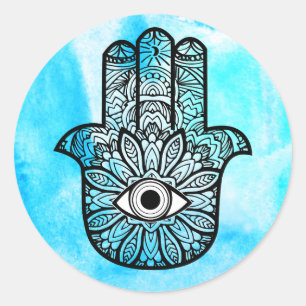 Etiqueta de Hamsa