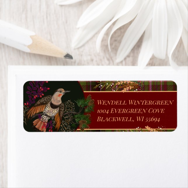 Etiqueta de intermitência do Norte de saudações Yu (Insitu)