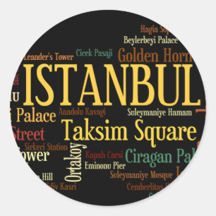 Etiqueta de ISTAMBUL