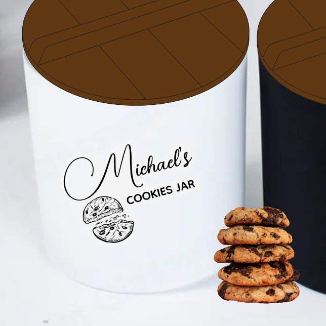 Etiqueta de Jar de Cookies Personalizados (Criador carregado)