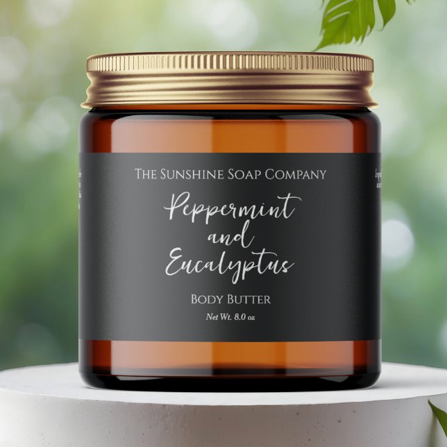 Etiqueta de Jar de Cosméticos à prova d'água de Ci (Criador carregado)