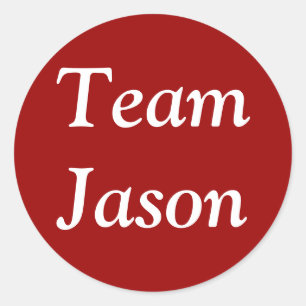 Etiqueta de Jason da equipe