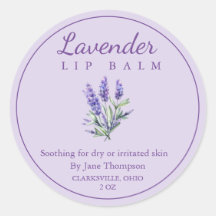 Etiqueta de lavanda/balão