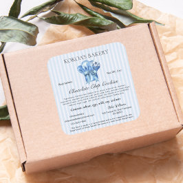 Etiqueta de Lei de Algodão Home Bakery Pastelaria 