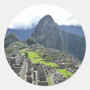 Etiqueta de Machu Picchu