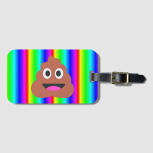 etiqueta de mala emoji viagem