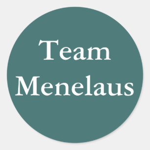 Etiqueta de Menelaus da equipe