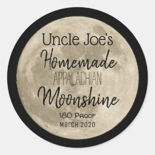 Etiqueta de Moonshine Personalizada