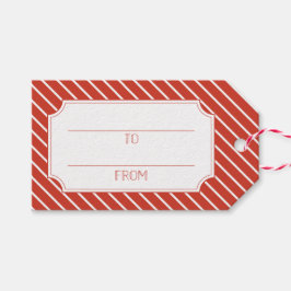 Etiqueta de Natal de Greve Vermelha na maior parte