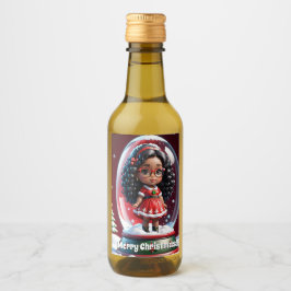 Etiqueta de Natal para MiniWine