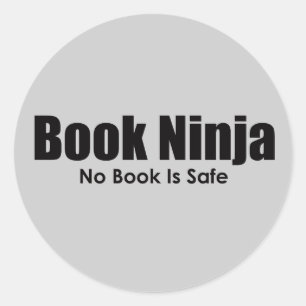 Etiqueta de Ninja do livro