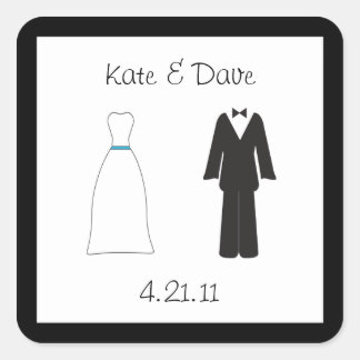 Etiqueta de noiva e de alameda