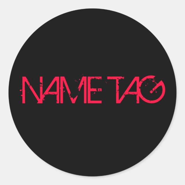 ETIQUETA DE NOME (Frente)