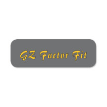 Ajustado de fator GZ - Marca de nome personalizada