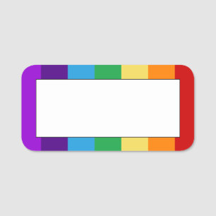 Etiqueta De Nome Arco-íris apagar