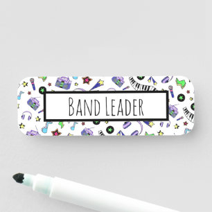 Etiqueta De Nome Aumente a música