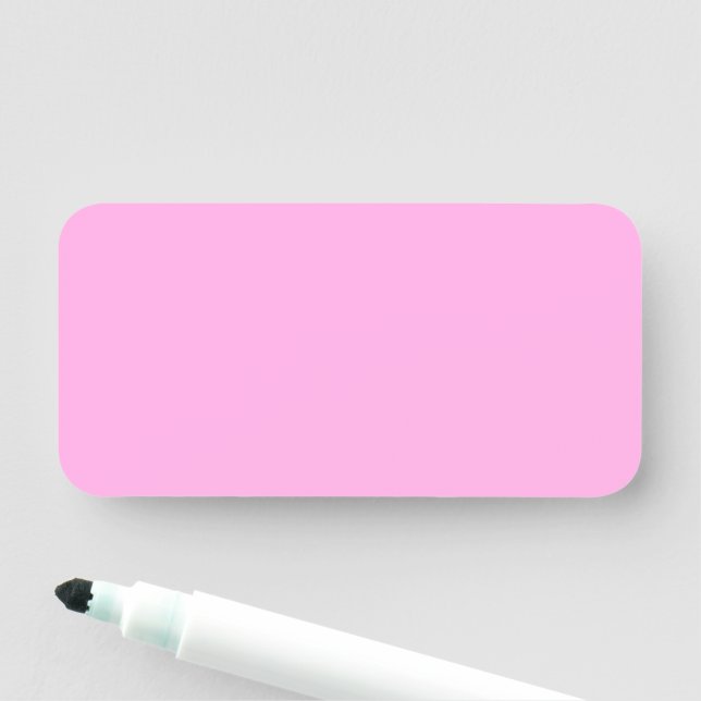 Etiqueta De Nome Baker Miller Pink (In Situ)