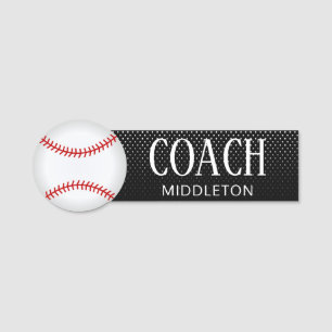 Etiqueta De Nome Basebol