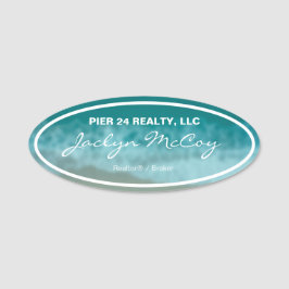 Etiqueta De Nome Beach Nametag