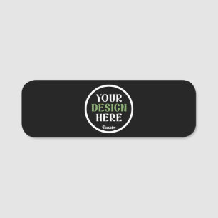 Etiqueta De Nome beijo personalizado, exclusivo, elegante e minimal