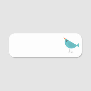 Etiqueta De Nome Birdy