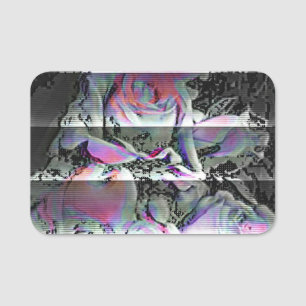 Etiqueta De Nome Buquê Techno