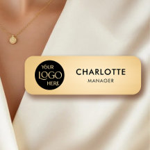 Cargo Nome do Funcionário do Logotipo da Empresa M