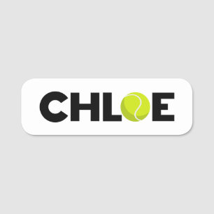 Etiqueta De Nome Chloe Tênis