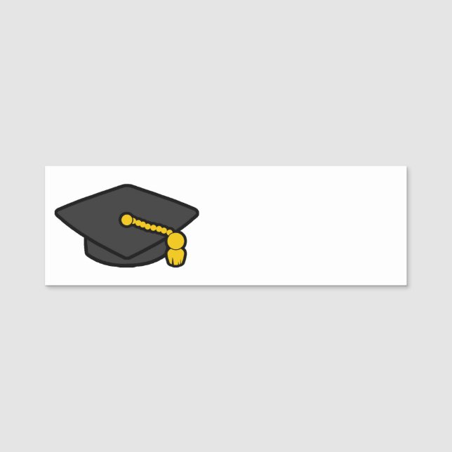 Etiqueta de nome clássica (Frente)