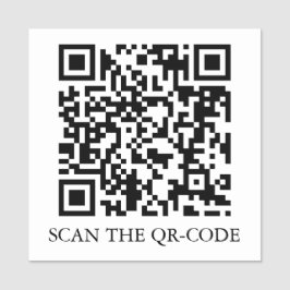 Etiqueta De Nome Código QR