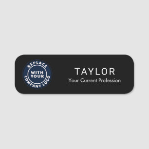Etiqueta De Nome Conferência Anual dos Funcionários do Logotipo Com