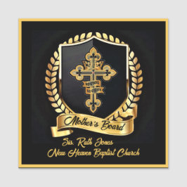 Etiqueta De Nome Conselho Mãe