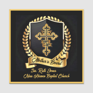 Etiqueta De Nome Conselho Mãe