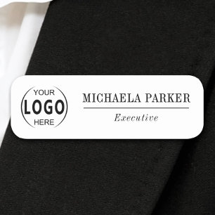 Etiqueta De Nome Crachá de Funcionário com Logotipo Personalizado C
